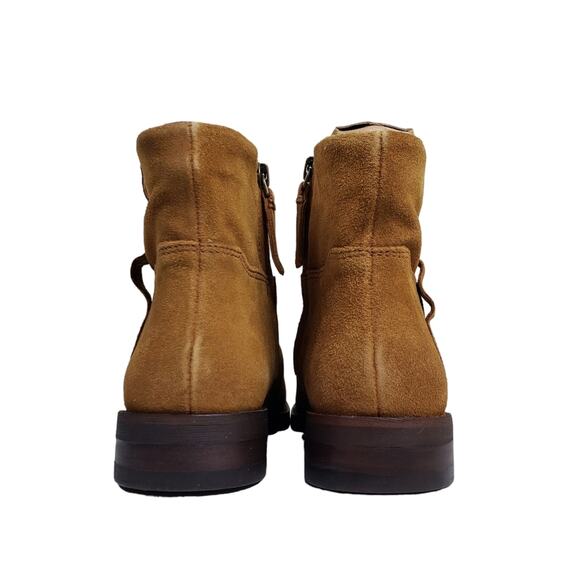 FRANCO SARTO Womens 7 Malina Suede Boot in Whiskey Brown NEW - Picture 7 of 12